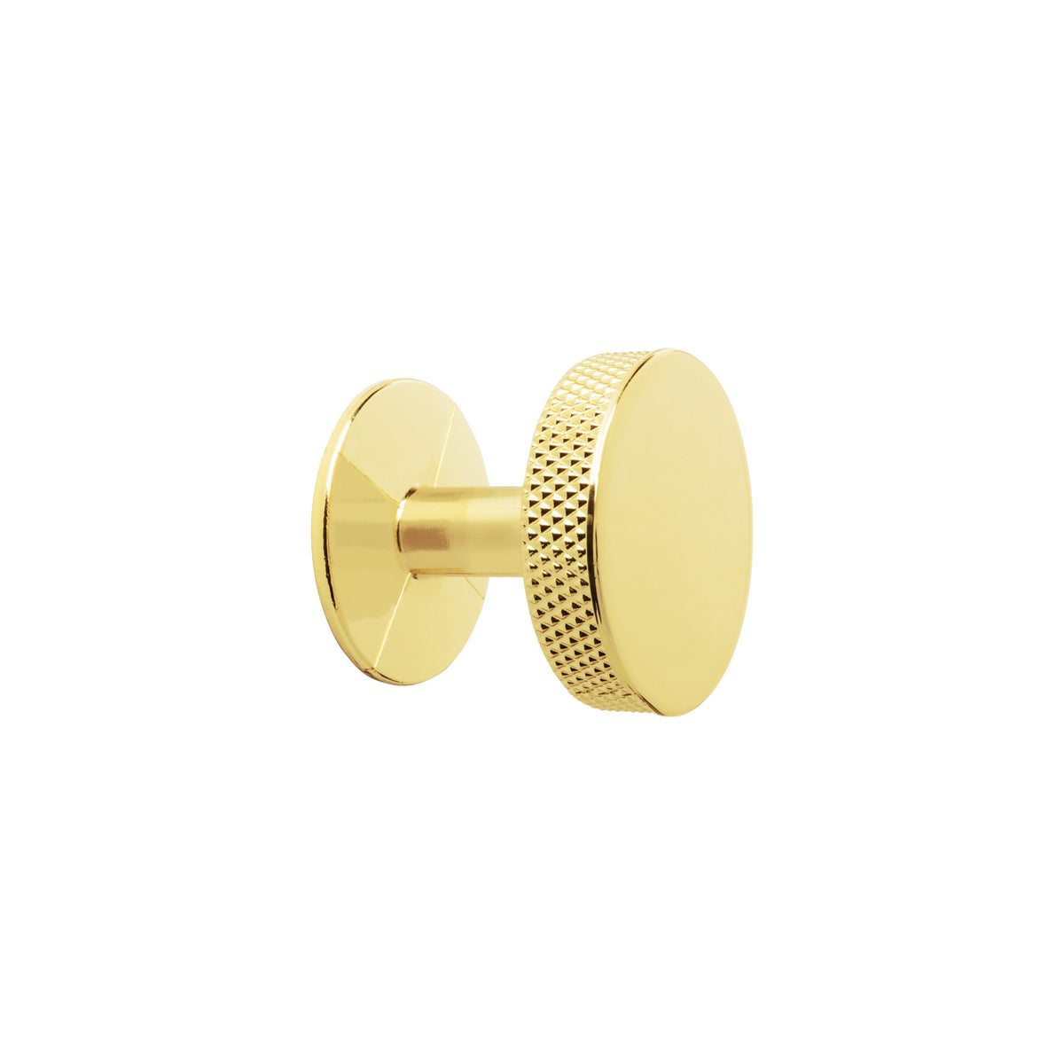 Perilla metalica estilo "Oviedo" HERMEX brillante