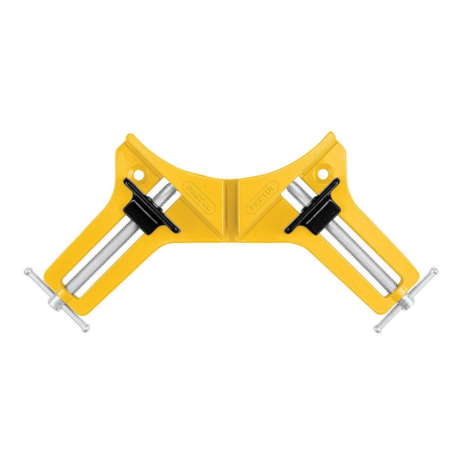 Prensa esquinera de 3', cuerpo aluminio, Pretul