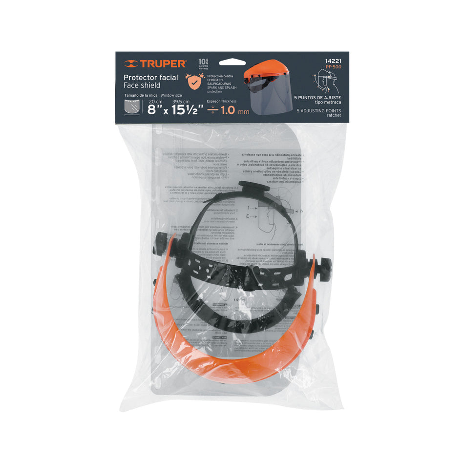 Protector facial Truper Expert