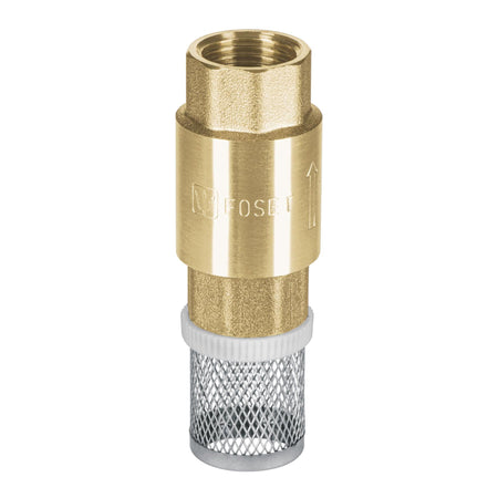 Pichancha tipo check de laton inoxidable 1/2" FOSET