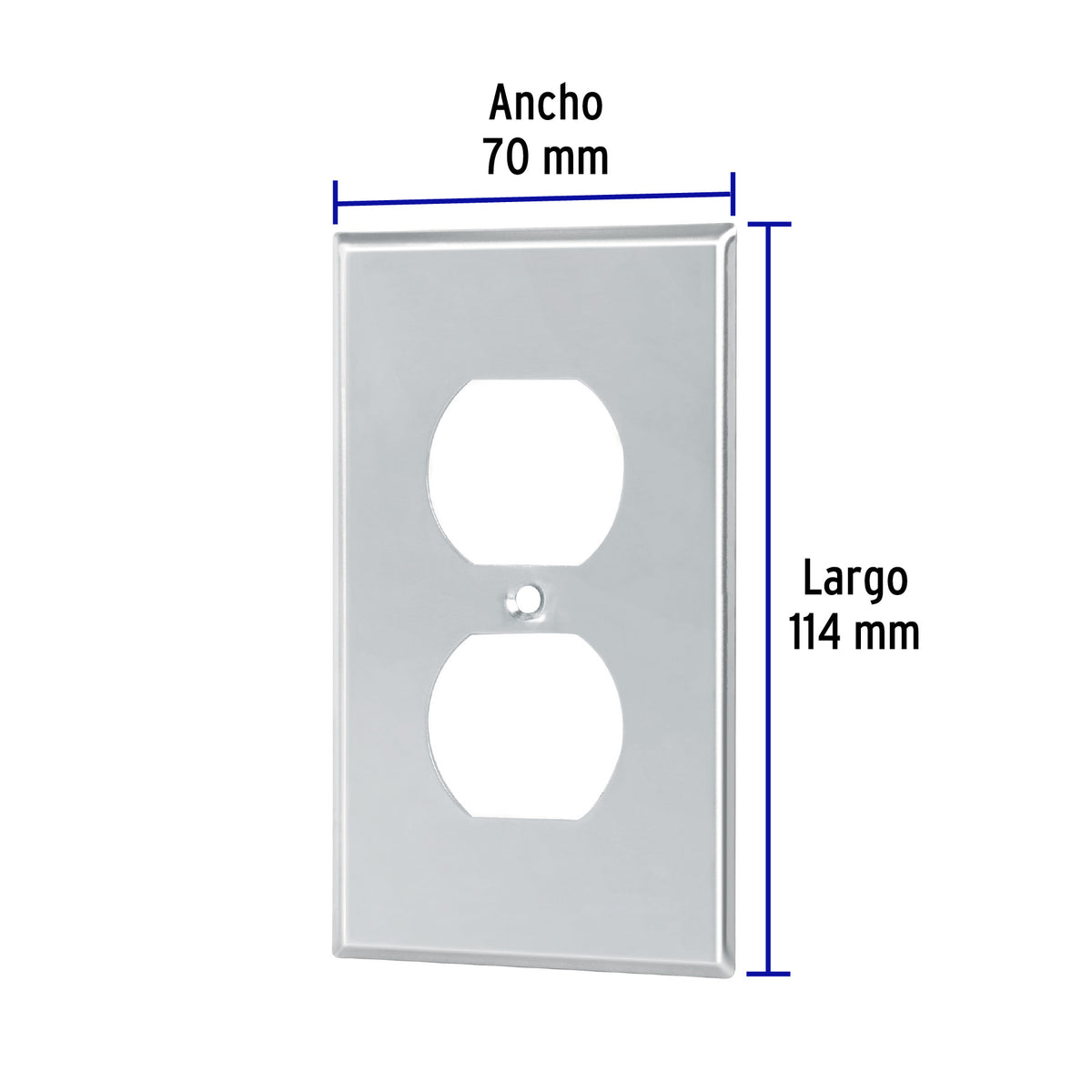 Placa de Acero Inoxidable duplex Linea Standard