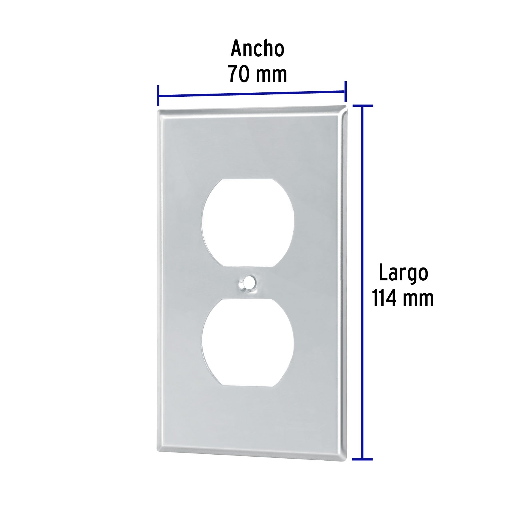 Placa de Acero Inoxidable duplex Linea Standard
