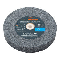 Rueda abrasiva p/esmerilx25mm oxido aluminio grano 36 6"