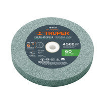 Rueda abrasiva p/esmeril 6"x19mm carburo silicio grano 60