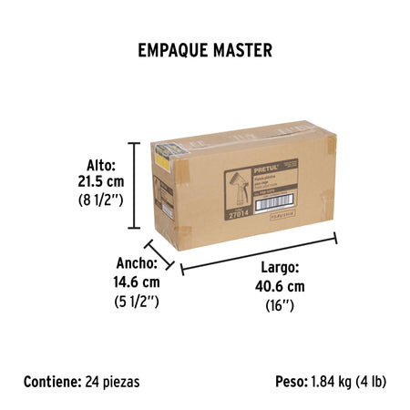 Pistola plastica para riego de 5" 5 funciones a granel