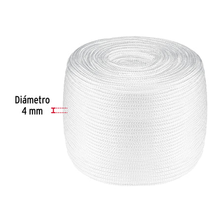 Piola de poliéster diamante de 4 mm, 1 kg, FIERO