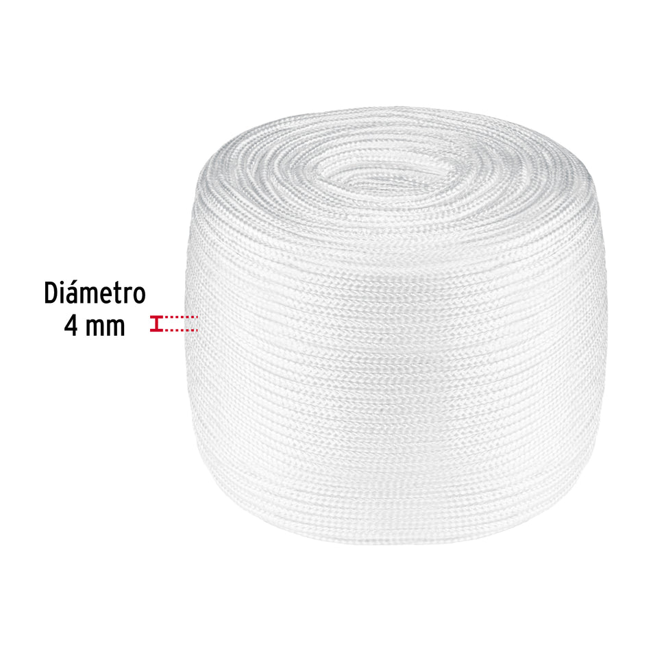 Piola de poliéster diamante de 4 mm, 1 kg, FIERO