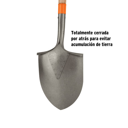 Pala irrigación Classic, cerrada, mango largo 49', Truper