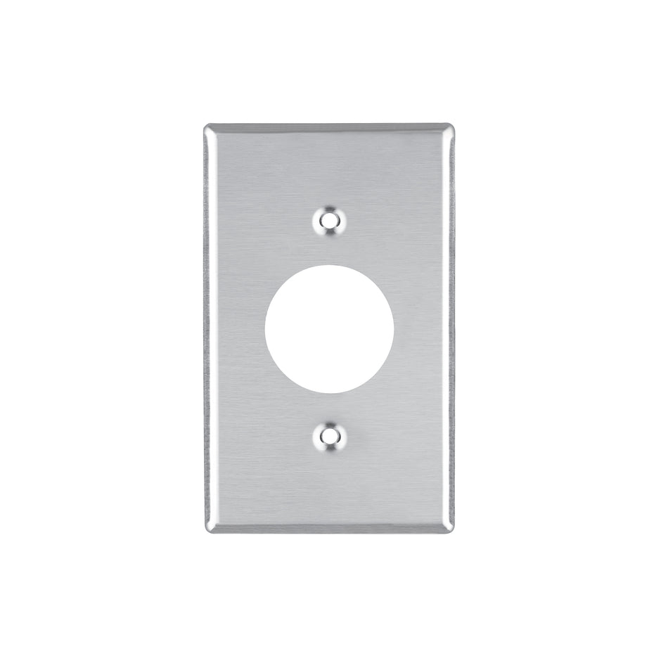 Placa de Acero Inoxidable para contacto sencillo Standard