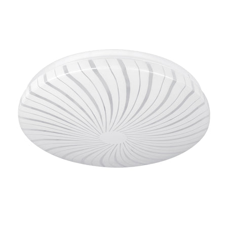 Luminario LED plafón decorativo 8W 6500K, espiral, BASIC 8W