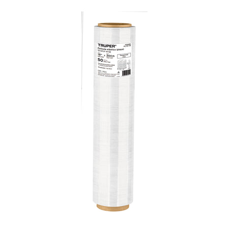 Rollo de 244m pelicula plastica transparente playo 18" cal50