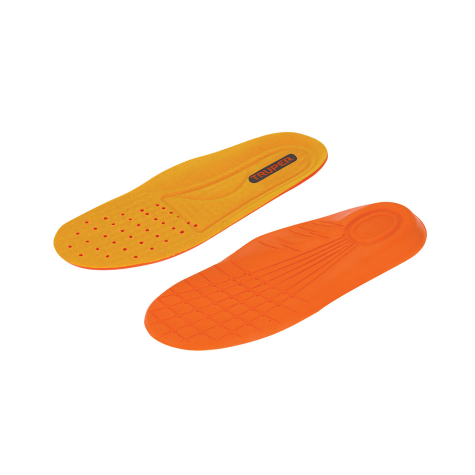 Bolsa con par de plantillas de poliuretano p/zapato talla 24