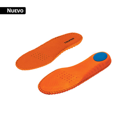 Bolsa con par de plantillas memory foam p/zapato talla 26