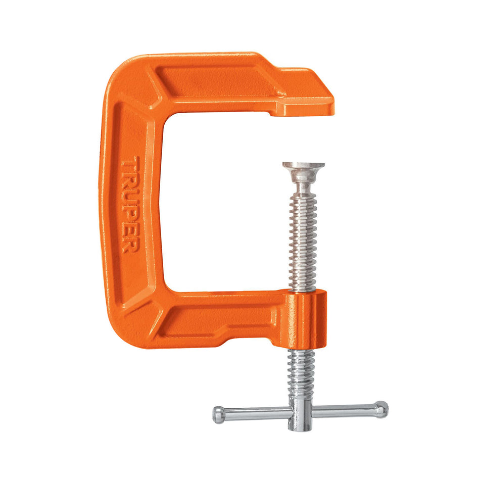 Prensa profunda 2-1/2" de hierro ductil para carpinteria