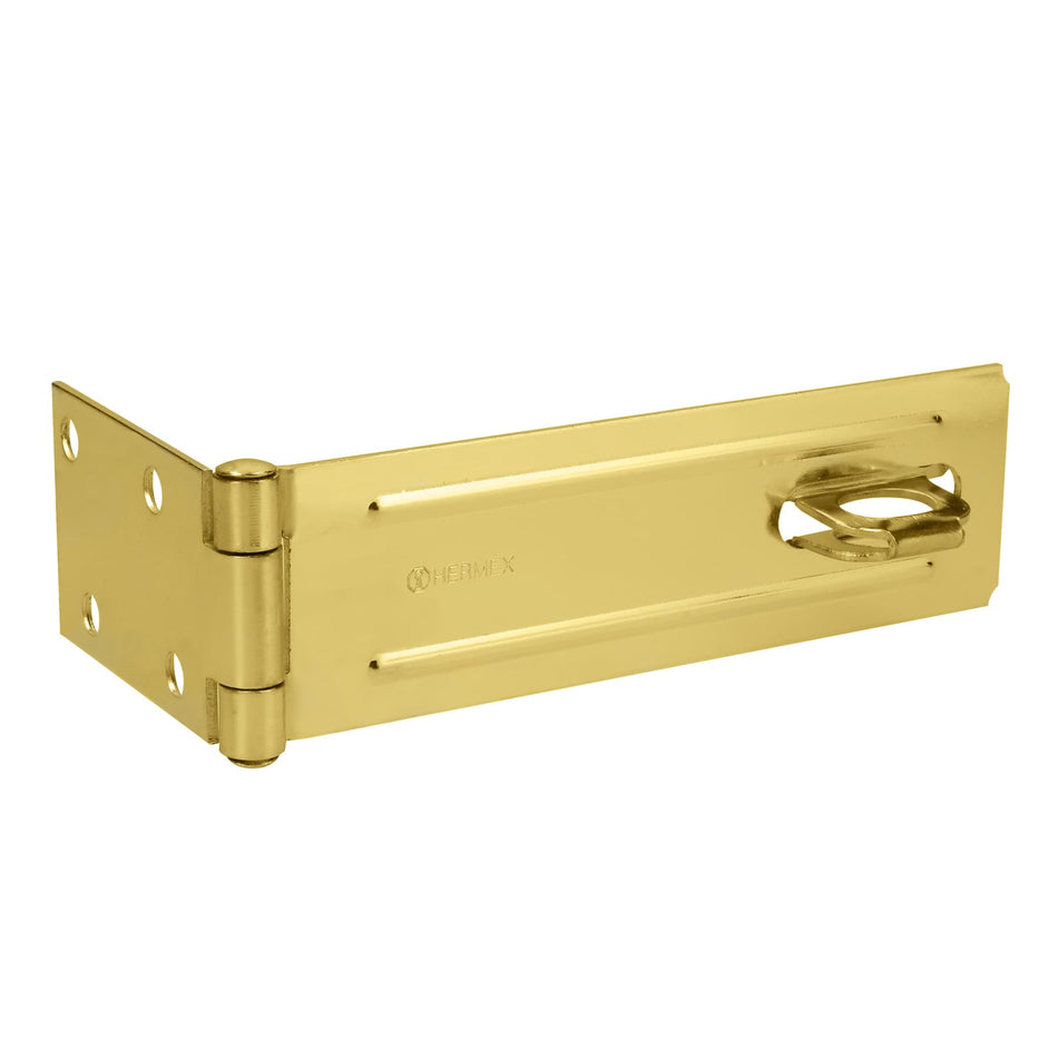 Portacandado de acero latonado HERMEX 6"