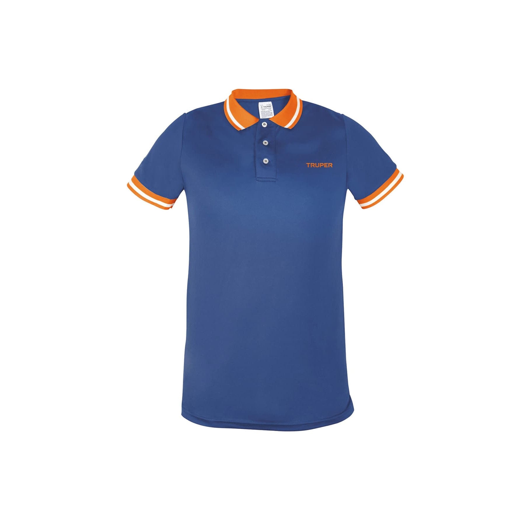 Playera polo para hombre, azul, EG, Truper azul