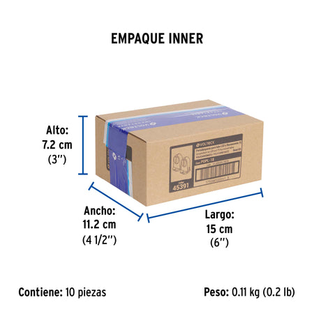 Bolsa 2 pz portalámparas p/tubo LED y fluorescente, base G5