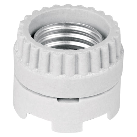 Portalampara de porcelana tipo anuncio Volteck