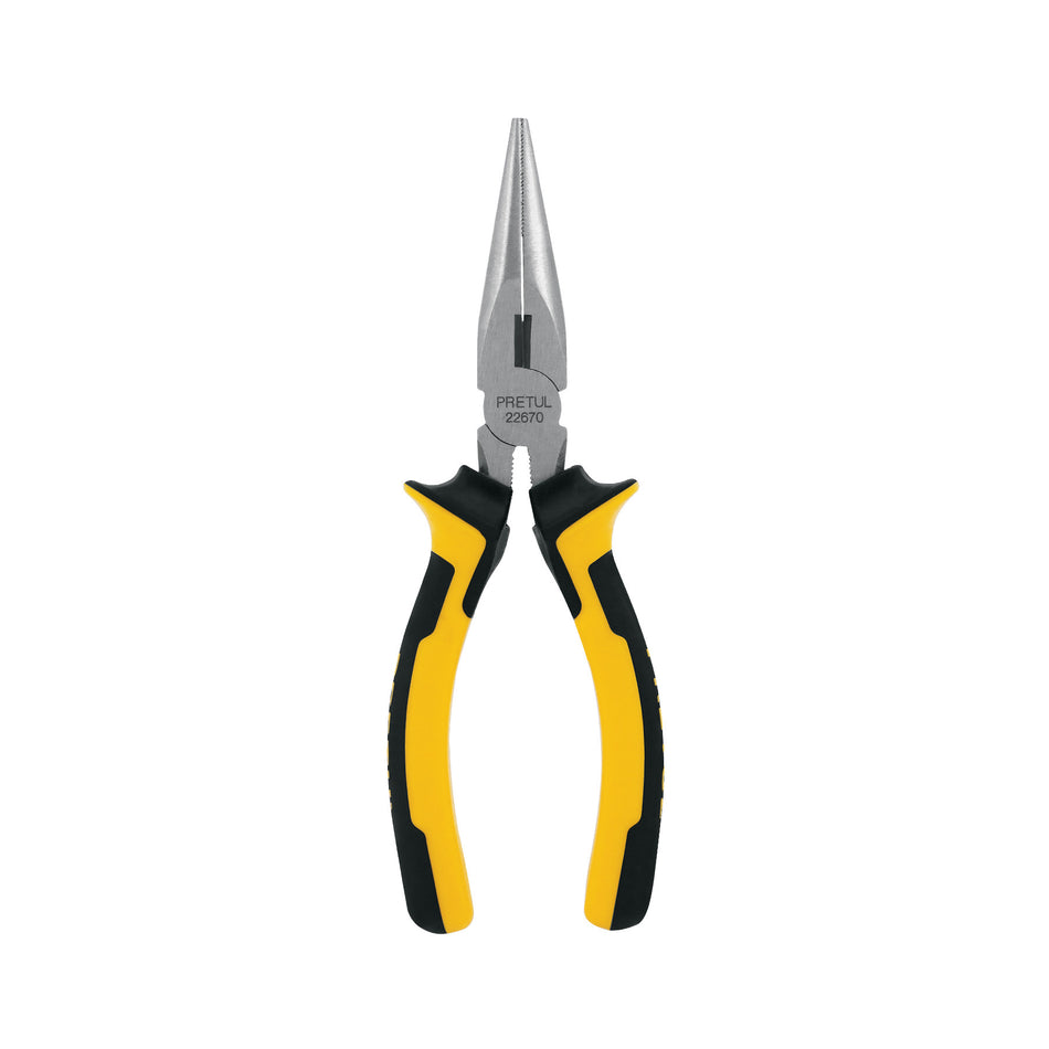 Pinza de punta y corte 6" mango Comfort Grip Pretul