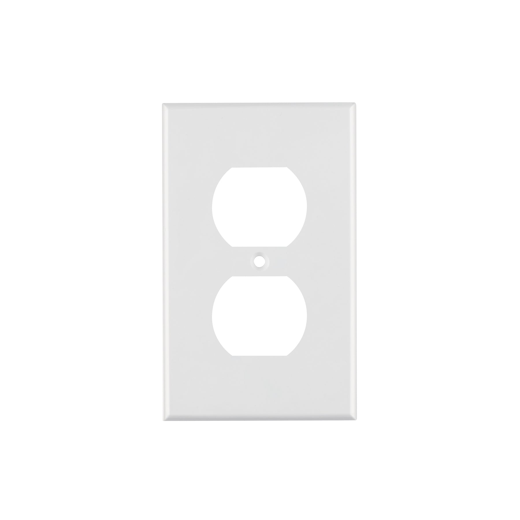 Placa de ABS dúplex, Standard, blanco Volteck