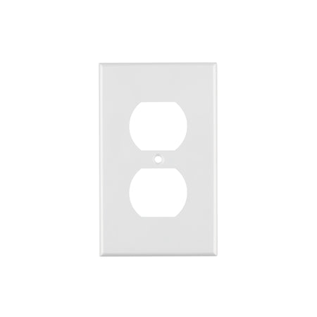 Placa de ABS dúplex, Standard, blanco Volteck