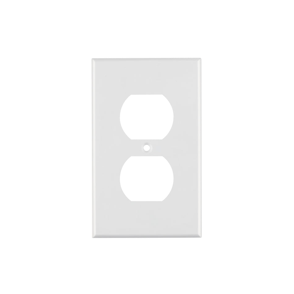 Placa de ABS dúplex, Standard, blanco Volteck