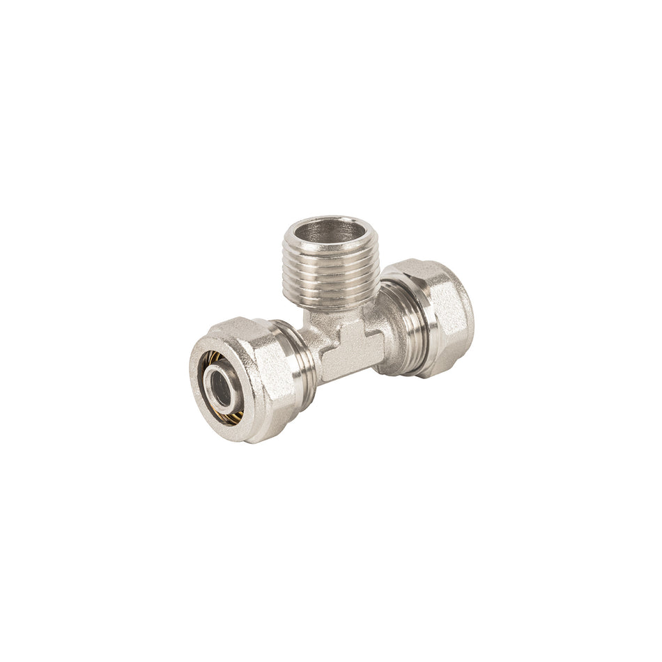Tee macho para PEALPE, 1/2', FOSET
