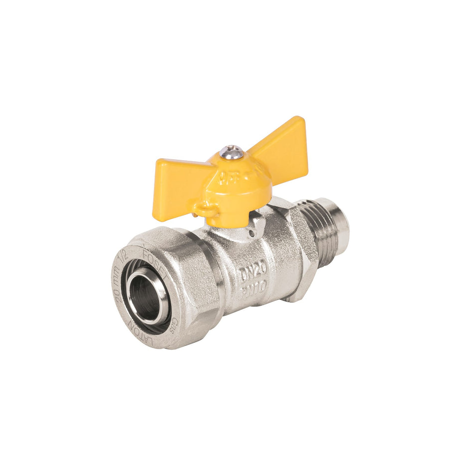 Valvula esfera para PE-AL-PEa flare FOSET 1/2"