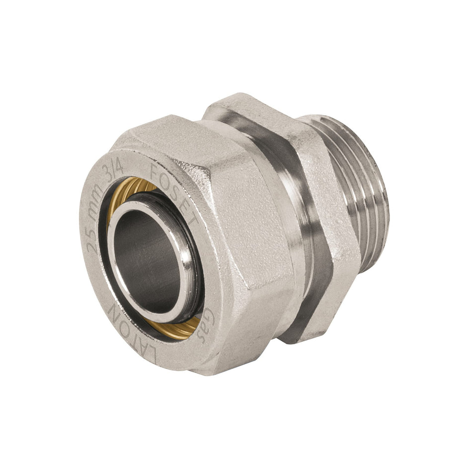 Conector para PEALPE con rosca macho FOSET 3/4"