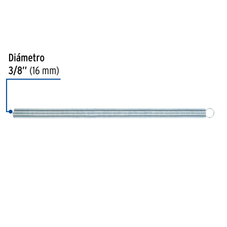 Doblador de tuberia de PE-AL-PE FOSET 3/8"