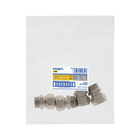 Conector para PEALPE con rosca macho FOSET 3/8"