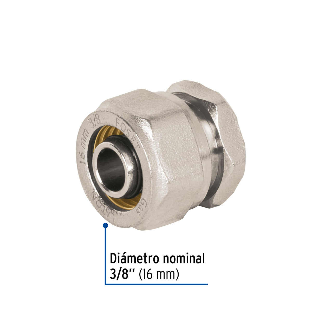 Tapon para PE-AL-PE FOSET 3/8"