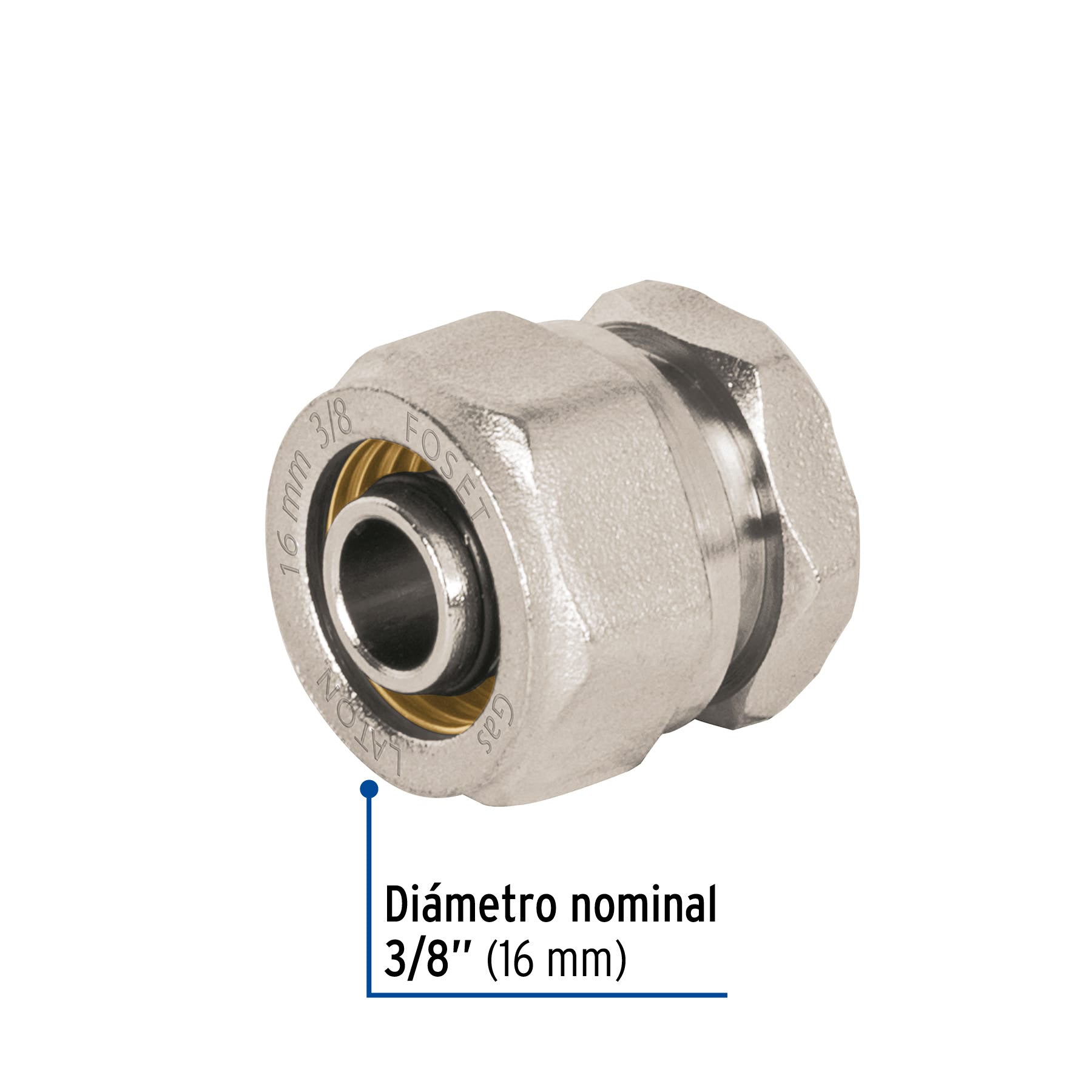 Tapon para PE-AL-PE FOSET 3/8"