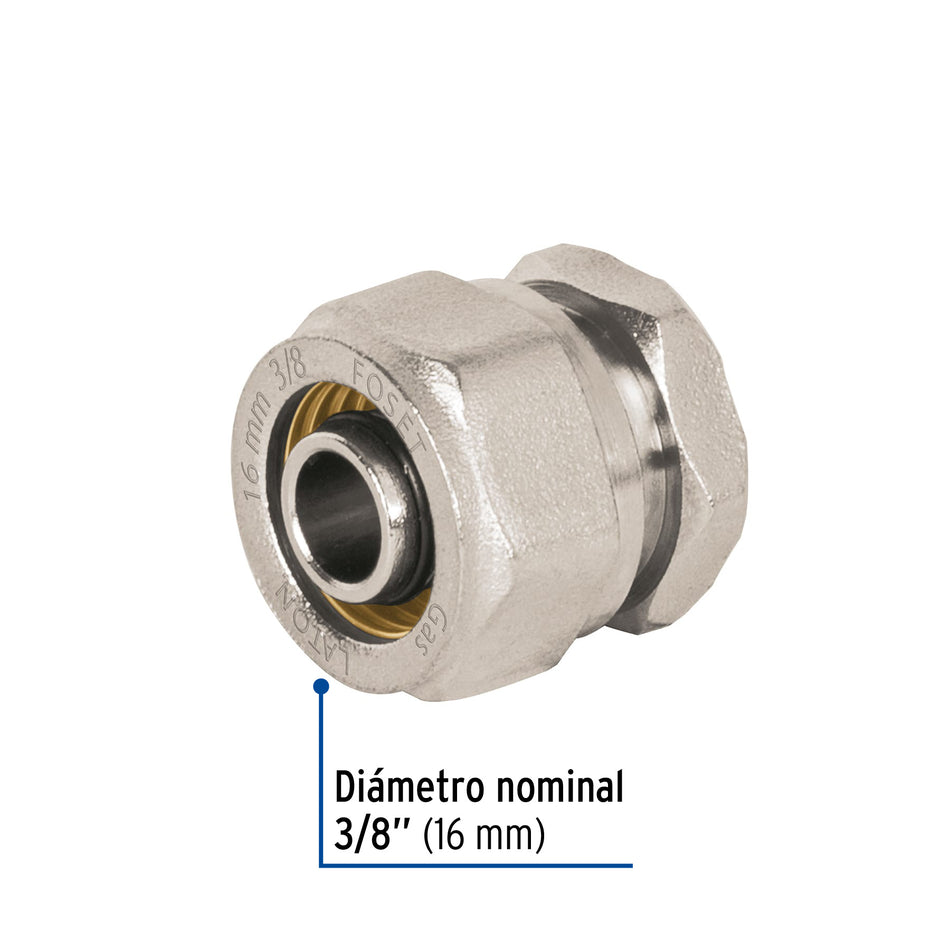 Tapon para PE-AL-PE FOSET 3/8"