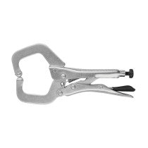 Pinza de presion 6" tipo "C" con mordaza fija Truper