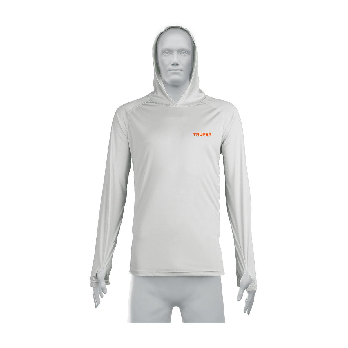 Playera proteccion solar manga larga con gorro hombre M