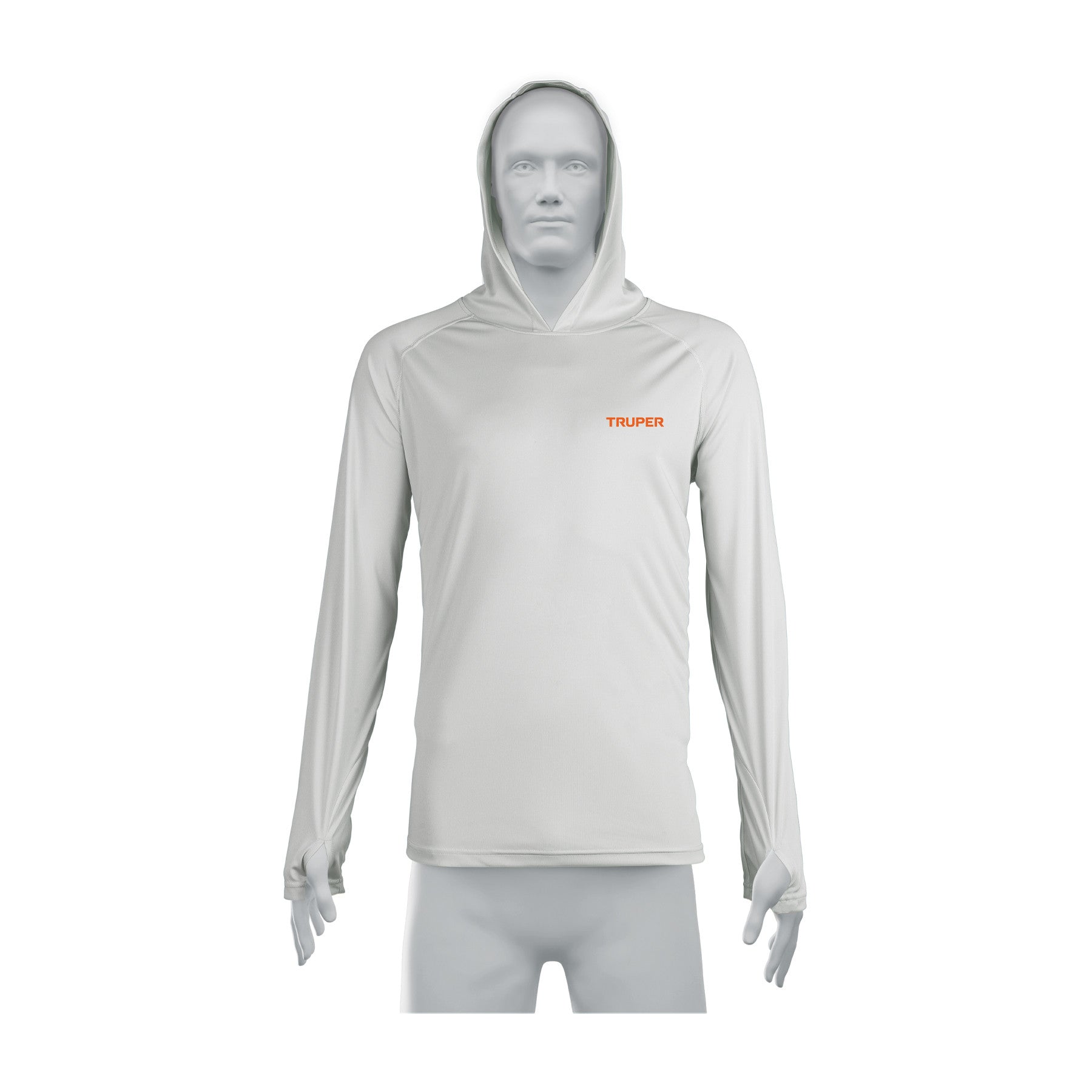 Playera proteccion solar manga larga con gorro hombre M