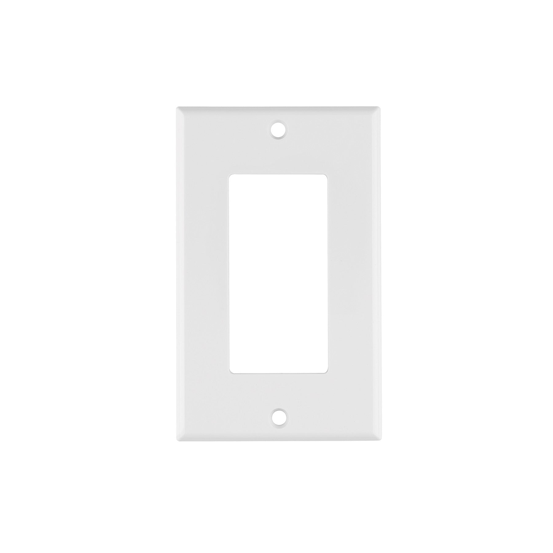 Placa 1 ventana, de policarbonato, línea Classic, Volteck