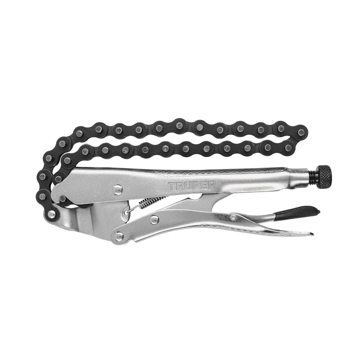 Pinza de presion 8" de cadena Truper