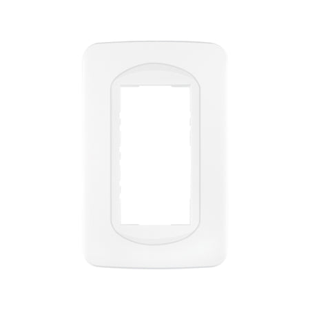 Placa de 1 ventana 3 módulos, línea Toledo, BASIC