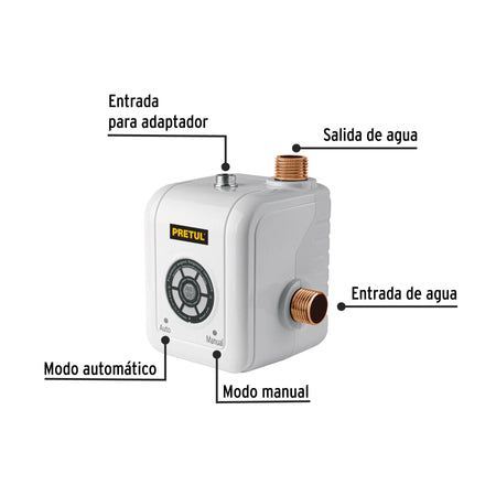 Bomba presurizadora jet hierro con control Truper 1 HP
