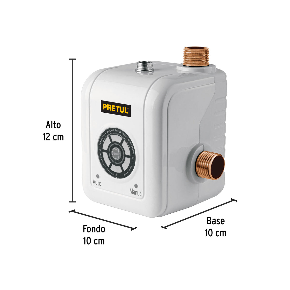 Bomba presurizadora jet hierro con control Truper 1 HP