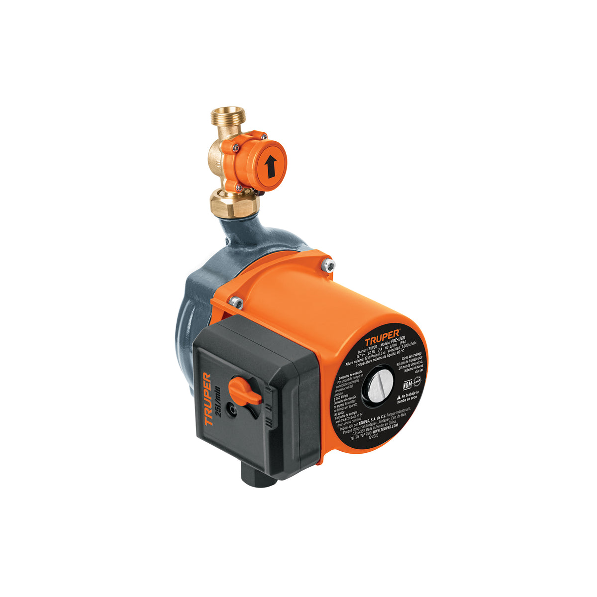 Bomba presurizadora jet hierro con control Truper 1 HP
