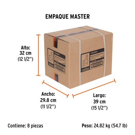 Bomba presurizadora jet hierro con control Truper 1 HP