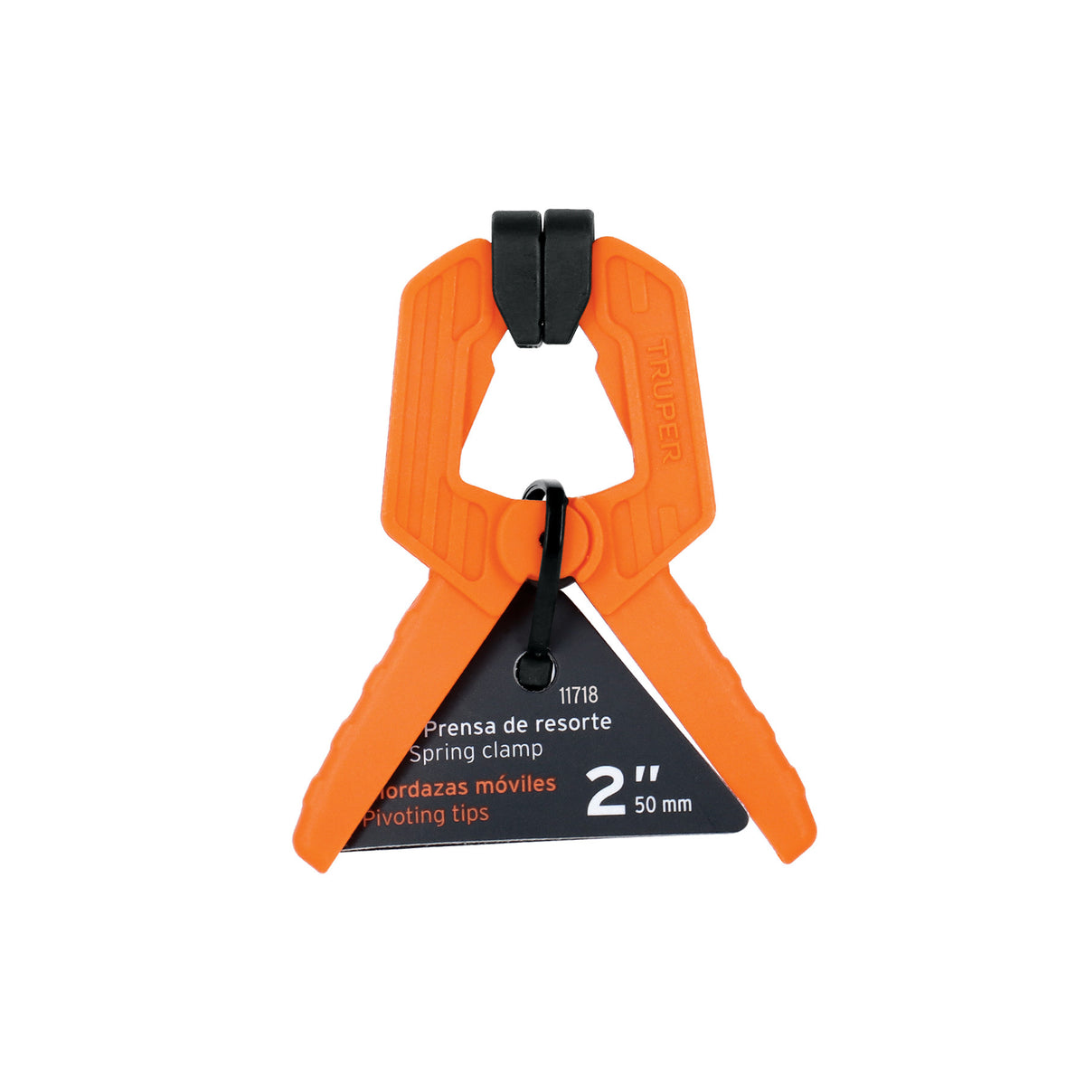 Prensa de resorte de 2' con cuerpo de nylon, Truper 2'