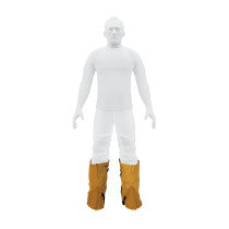 Proteccion para soldar polainas de carnaza Truper