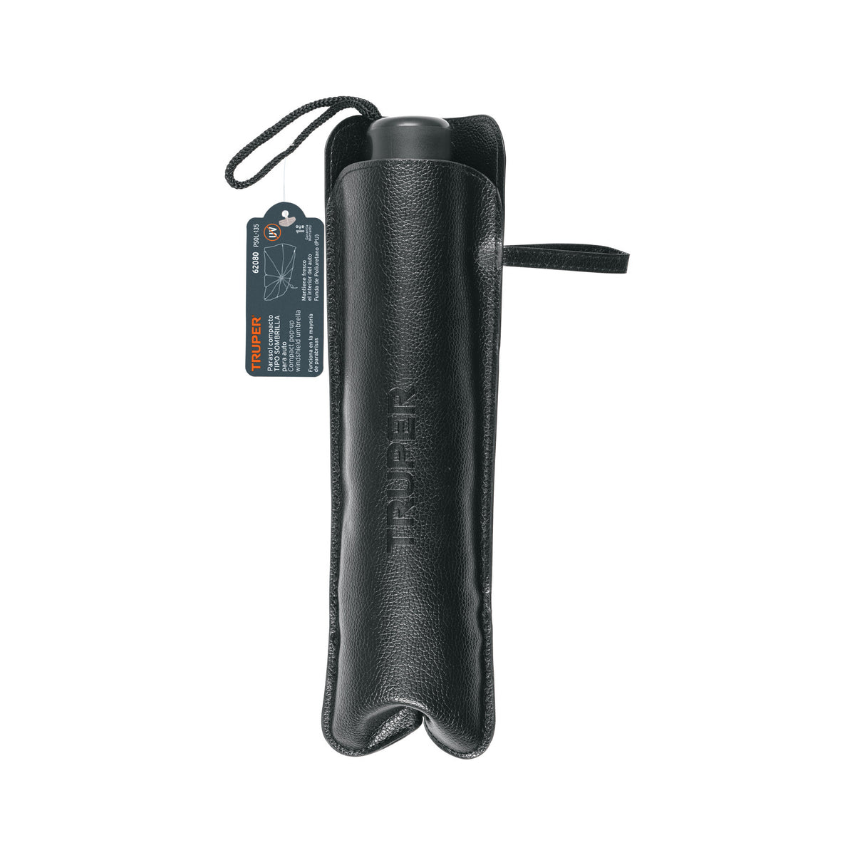 Parasol plegable de 135 cm para auto Truper
