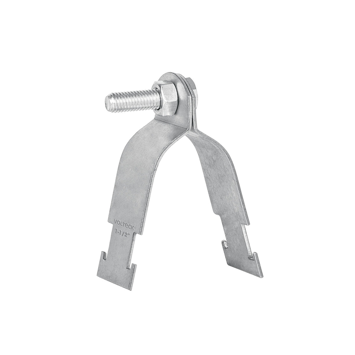 Abrazadera para perfil monocanal de 1 1/2', VOLTECK 1/2'
