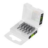 Estuche con 5 puntas torx T9 largo 1', Truper Expert 1'