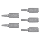 Estuche con 5 puntas torx T10 largo 1', Truper Expert 1'